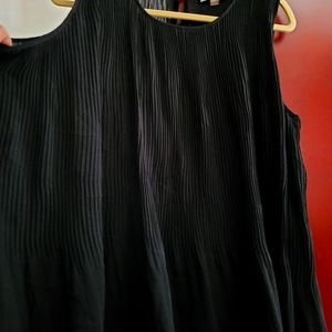 Black flowy Calvin Klein shirt